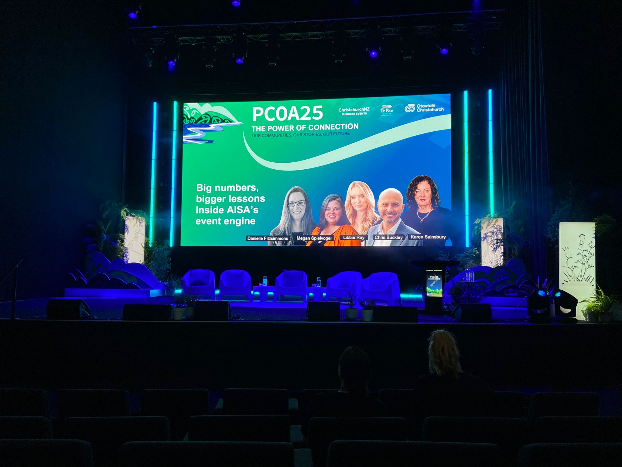 PCOA25 Christchurch NZ stage